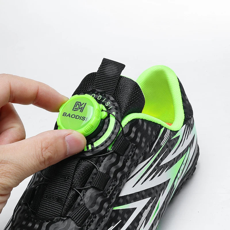 Kids Soccer Shoes FG/TF Football Boots Professional Cleats Grass Training Sport Footwear Boys Outdoor Futsal Soocer Boots 28-39