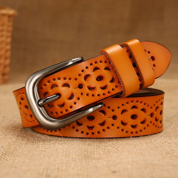 2026 new Women Belts Needle buckle belt 5 colors Cutout fashion belt Belts For Women Ceinture Femme belt female