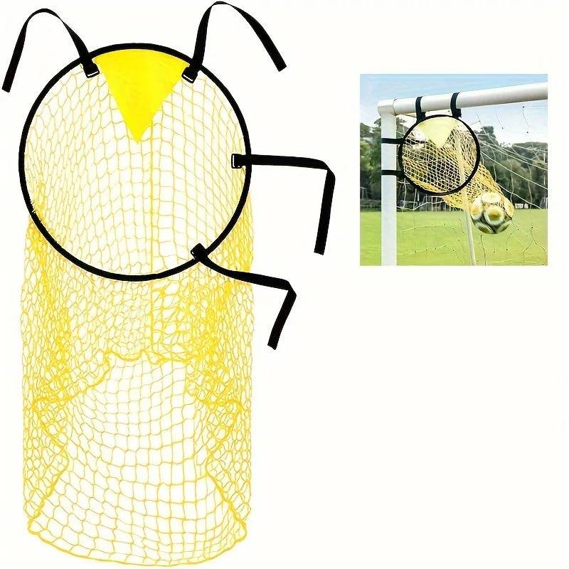 Football training shooting net equipment Football training target Net target Youth free kick practice Shooting Football top shot