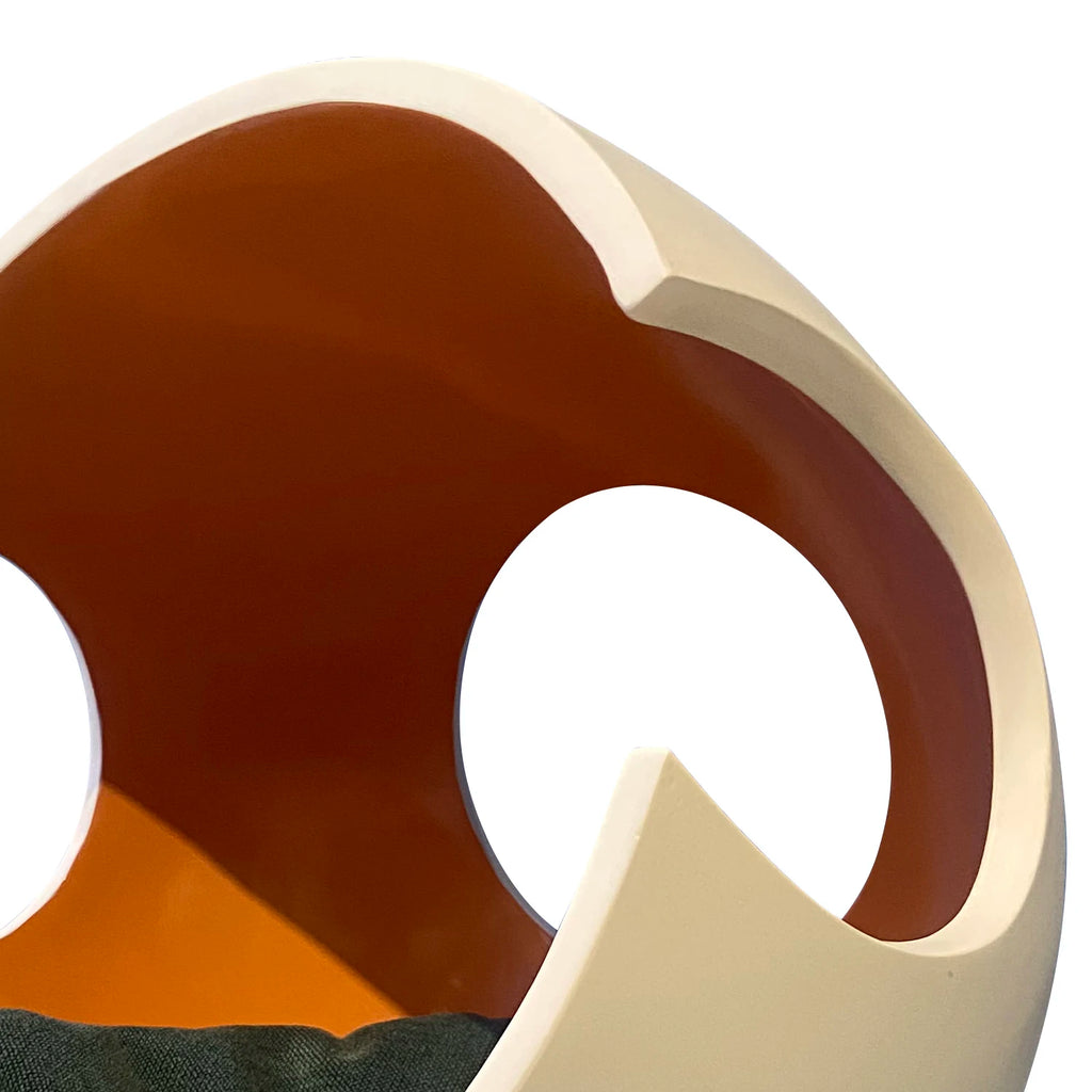Solid Wood Pet Bed Semi-Closed Removable Washable Cat Bed Dog Bed
