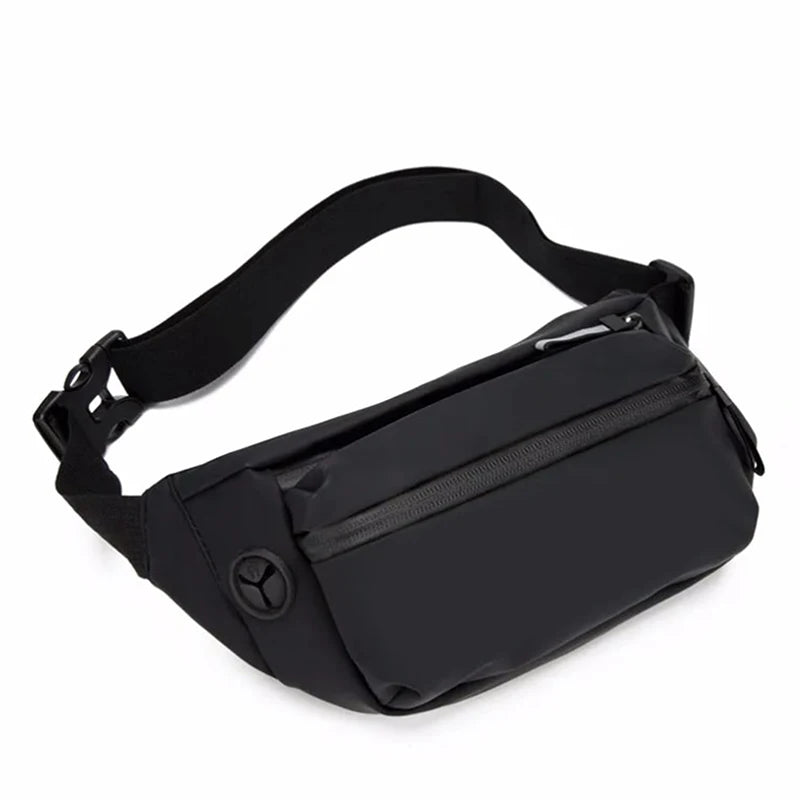 Men Waterproof Belt Bag Fashion Chest Pack Male Waterproof Waist Bag Outdoor Sports Fanny Pack Men's Travel Shoulder Bags