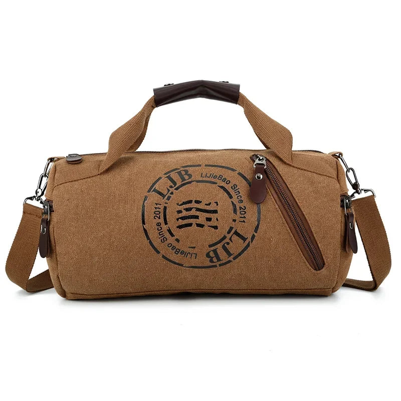 Durable Multifunction Handbag Men Canvas Bag Training Gym Bag Women Fitness Bags Outdoor Sports Bags for Male&Female duffel bags