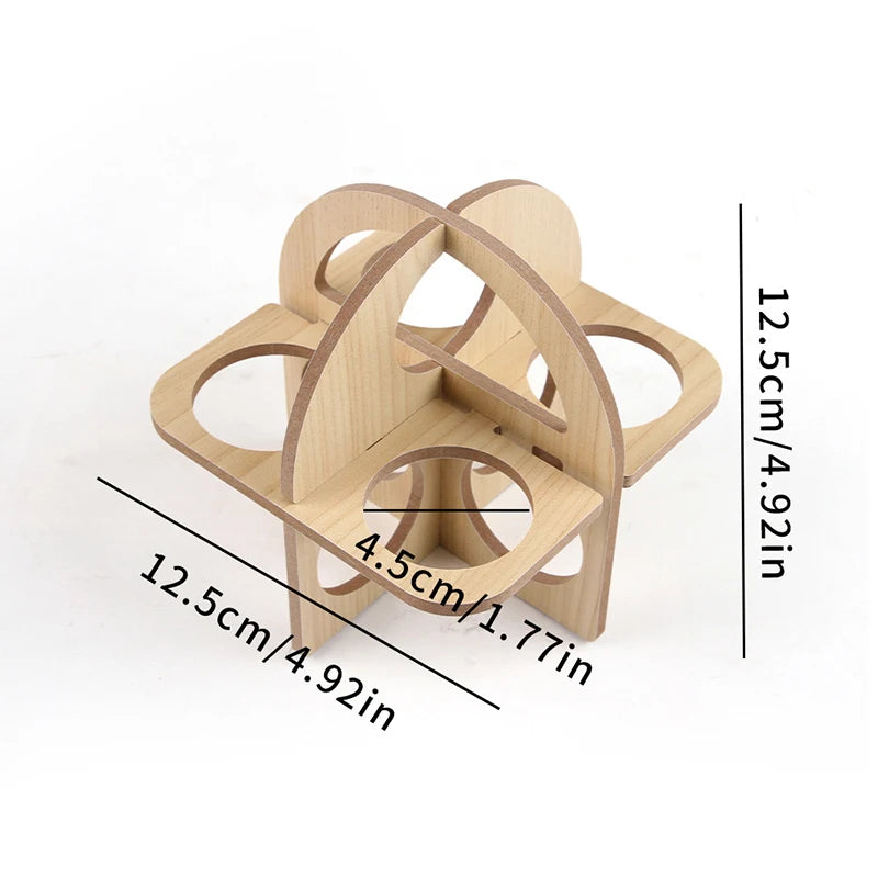 Pet Hamster Toys Wooden Bridge Seesaw Swing Toys Small Animal Activity Climb Toy DIY Hamster Cage Accessorie