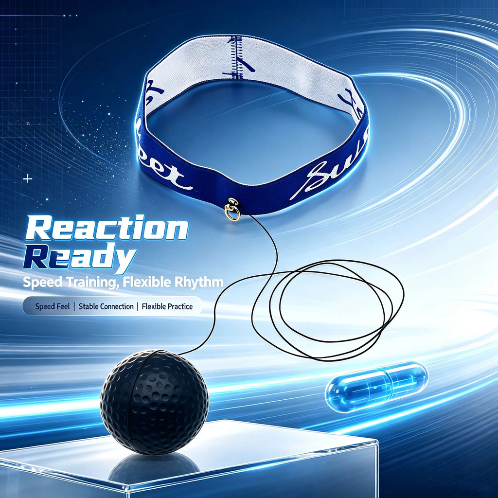Flexible speed training, reaction ball, boxing headband, stable punching equipment, home fitness, daily exercise equipment
