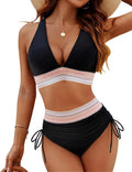 Summer Women Swimsuit Sexy Push Up Padded Bikini Set High Waist Split Bikini Swimsuit Beach Swimwear Bathing Suit 2025 New