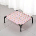 1PC Elevated Pet Bed Raised Small Animal Bed Breathable Washable Cooling Sleep Mat for Rabbit Hamster Cat Puppy Indoor Bed House