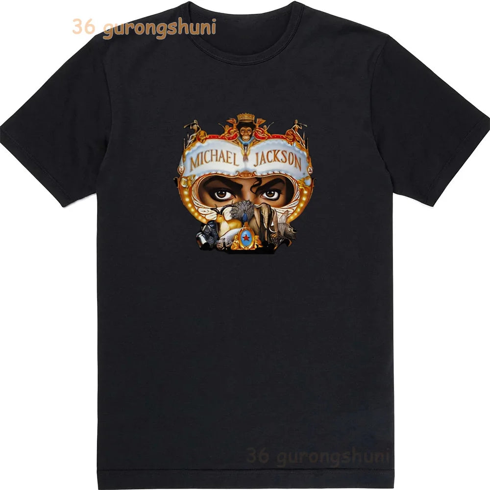 Kids Clothes michael jackson t-shirts black T Shirt For Girls summer Tops Tee Children Short Sleeve Girl BAD Shirts baby tshirt