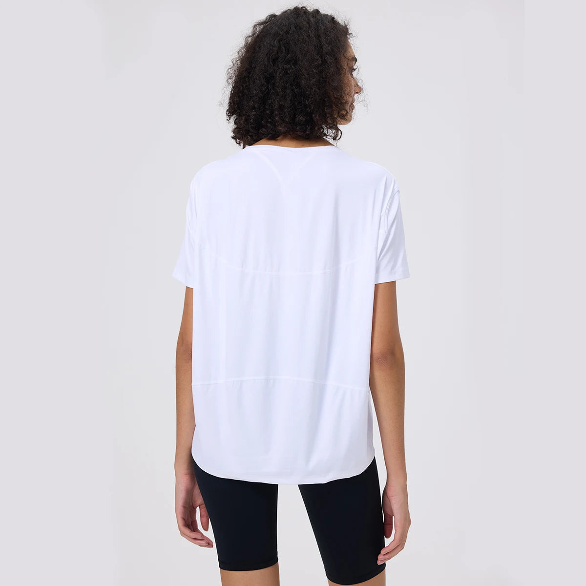 Woman Summer Sportswear Yoga T-shirt Suit for Fitness Sports Top Activewear Quick Drying Running Sleeve Tee Gym Pilates Clothes