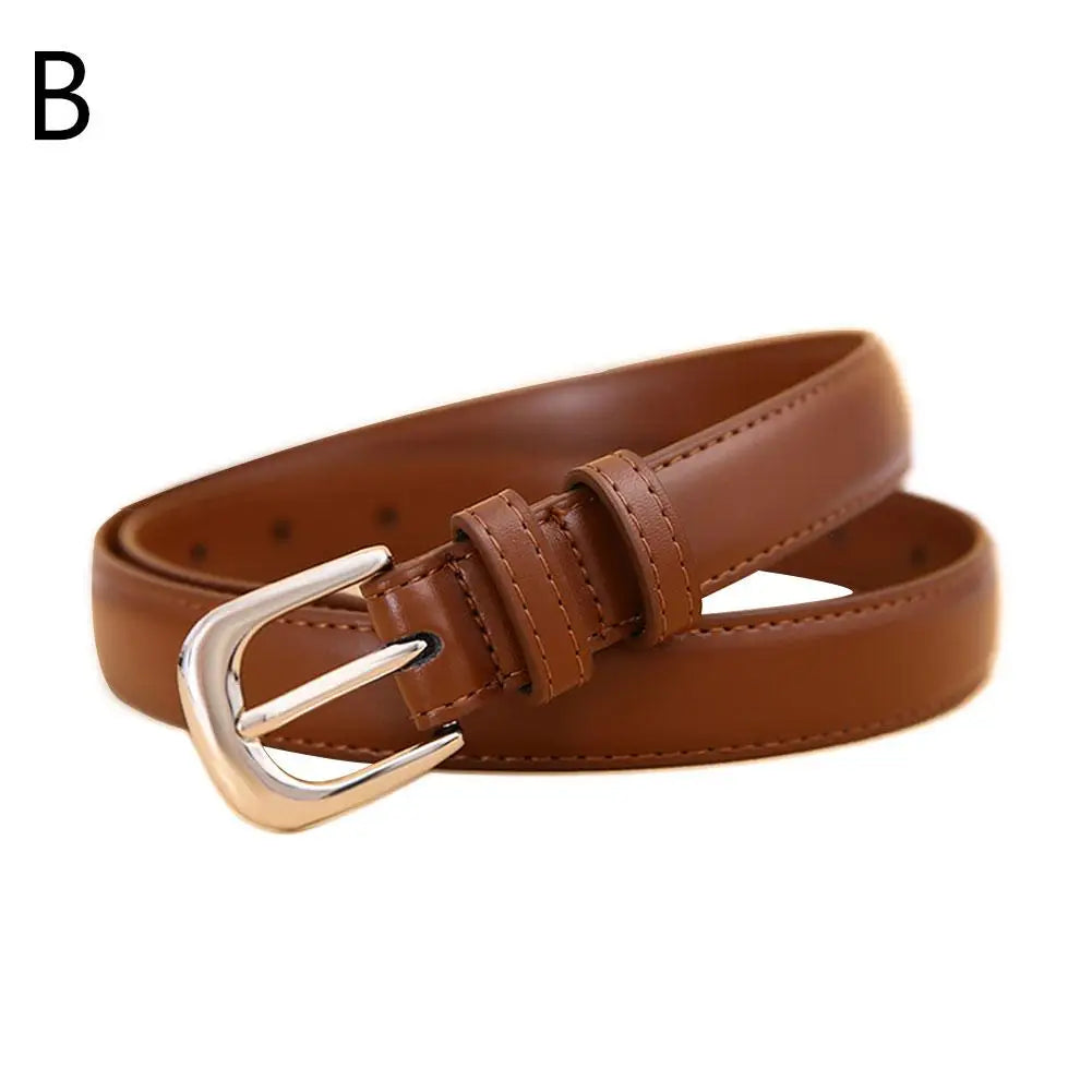 Fashion Dress Belt for Women Trendy Dress Belt Women's Trousers Belt Black Brown Waist Belts Strap for Dresses Belts for Lady