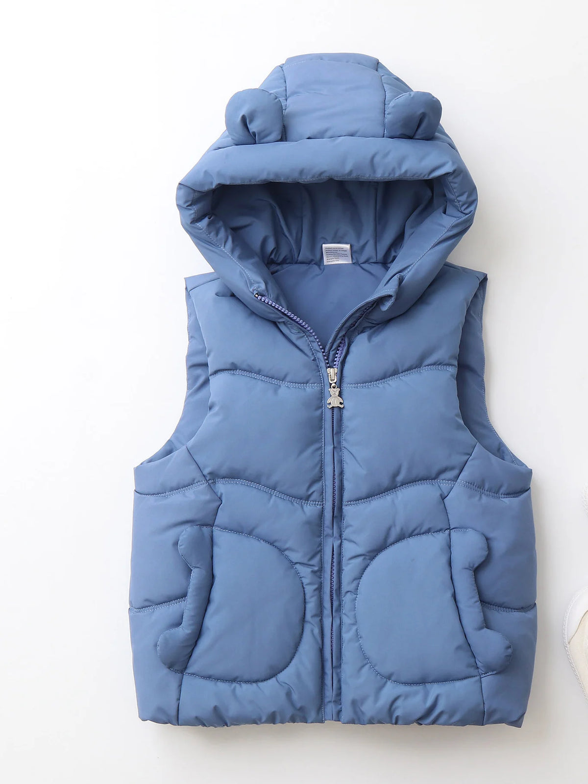 1-4Y Winter Kids Clothes Thicken Lining Boys Waistcoat Windybreaker Girls Paddded Jacket Chidren Outfit