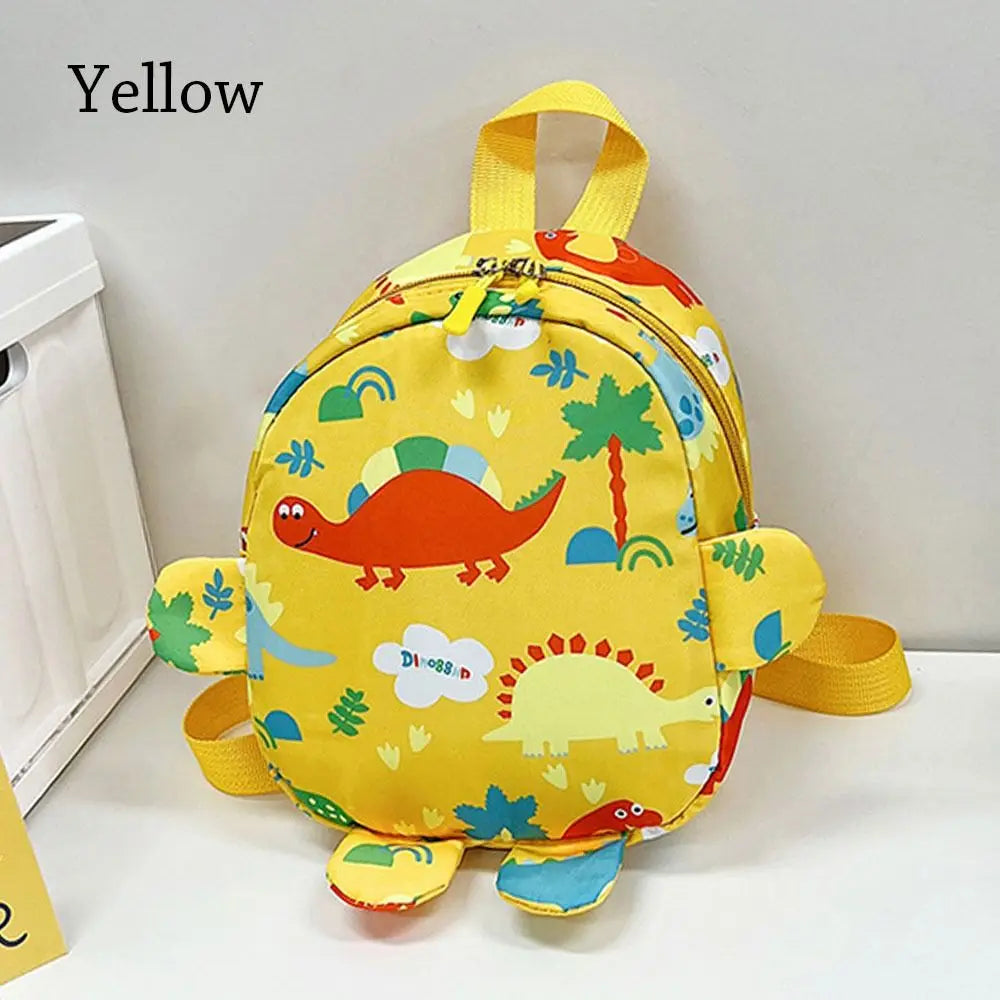 Children Boys Girls Nylon Cartoon Dinosaur  Backpacks Kindergarten Schoolbag School Bags Kid Backpack