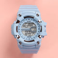 Fashion Kids Watches Multifunctional Electronic Wristwatch for Boys and Girls Student Waterproof Luminous Alarm-clock Calendar