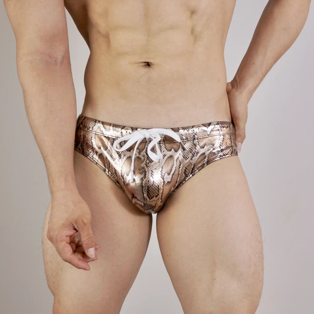Men Swimwear Sexy Male Swimming Brief with Removable Padded Pad Swimwear Push Up Swimsuit Trunks Men Swim Tanga or As Underwear