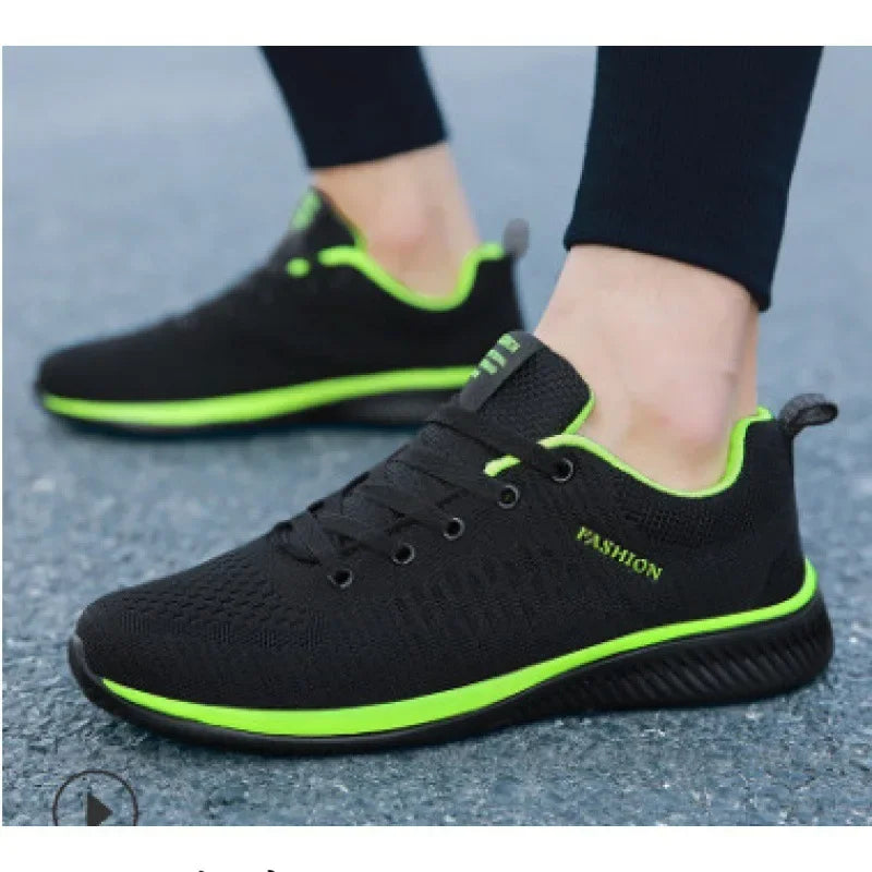 Men Sneakers Lightweight Running Sport Shoes Walking Casual Breathable Shoe Non-Slip Comfortable Big Size 35-47 Chaussure Homme