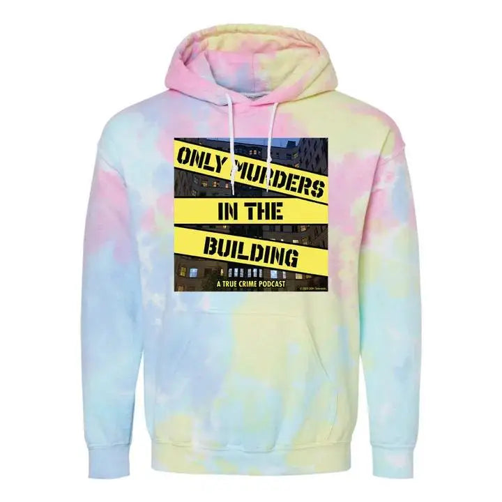 Only Murders in the Building Bloody Tie Dye Hoodie Merch Hoodies Cosplay Women Men Fashion Casual Hooded Sweatshirts