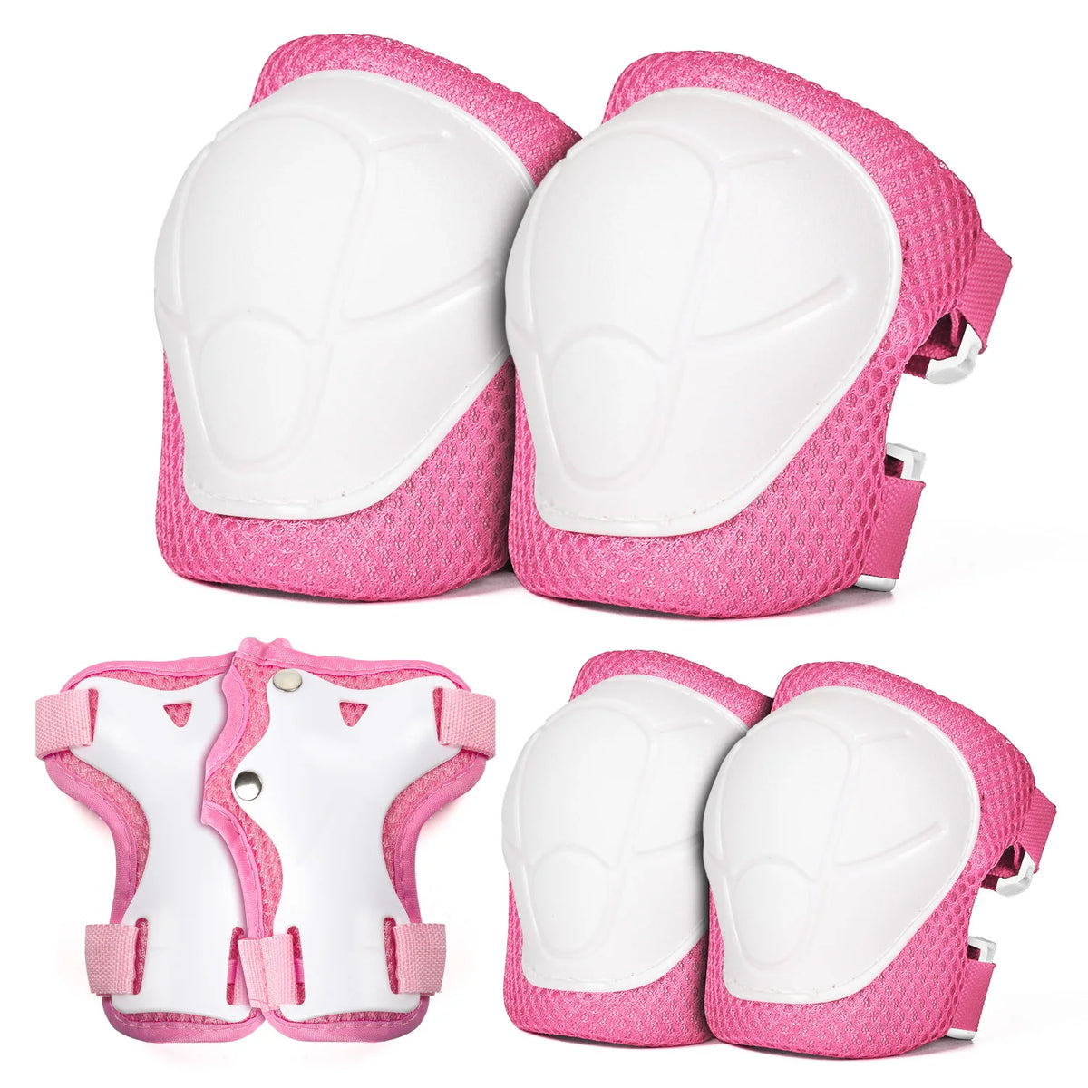 Kids Protective Gear Child Knee Elbow Pads Wrist Guard Sports Protection for Scooter Skateboard Balance Bike Cycling Equipment