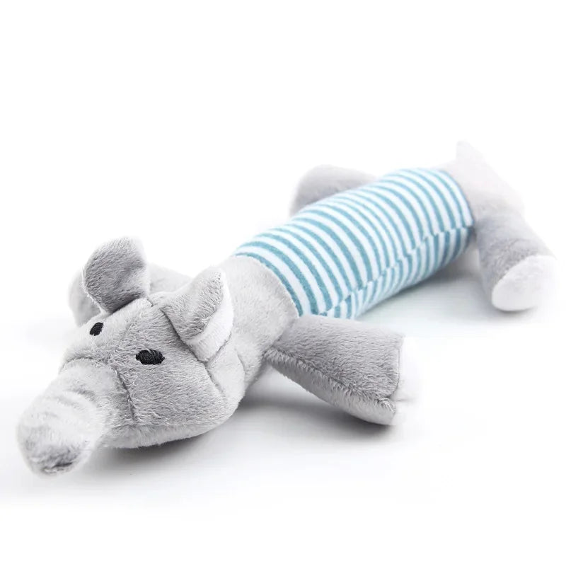 Pet Dog Toy Squeak Plush Toy For Dogs Supplies Fit for All Puppy Pet Sound Funny Durable Chew Molar Cute Pets Supplies
