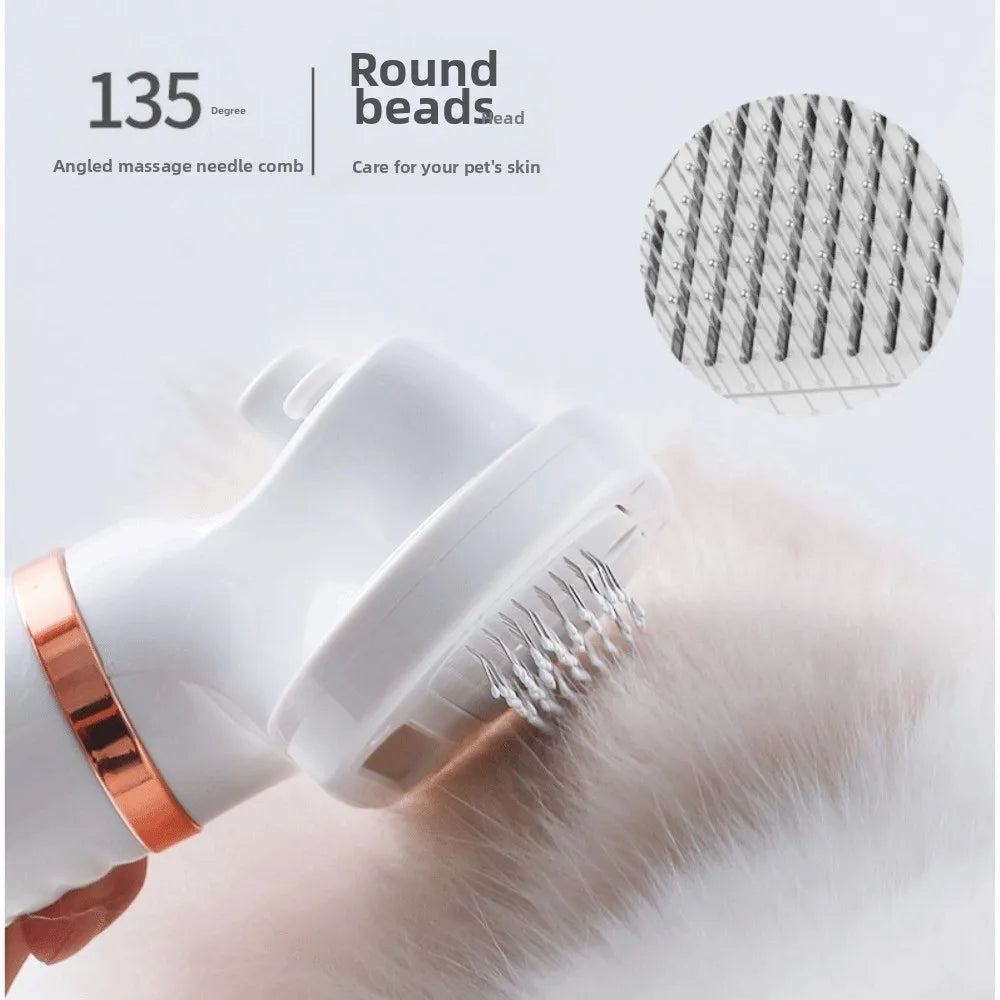 Pet Accessories Adjustable Pet Hair Dryer Detangling Portable Pet Grooming Comb Low Noise Durable Dog Hair Dryer Pet Bath