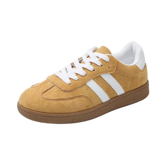 Women Tennis Sneakers Flats Ladies Fashion Lace-Up Vulcanized Shoes  Autumn Outdoor Trainers Student Board Shoes Women  Footwear