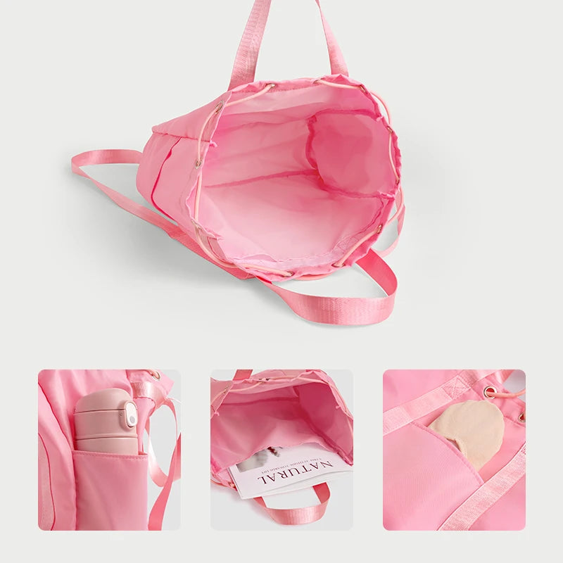 Ballet Bag for Girls Ballerina Kids Dance Bag Dancing Backpack Handbag Ballet Dance Bags Baby Ballet Shoulder School Backpack