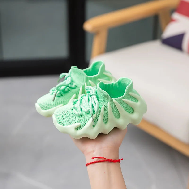 Sneakers Kids Girl Casual Shoes Children's Boy Child Sneakers Sports Shoes for Girls Spring  Autumn Breathable Small Baby Socks
