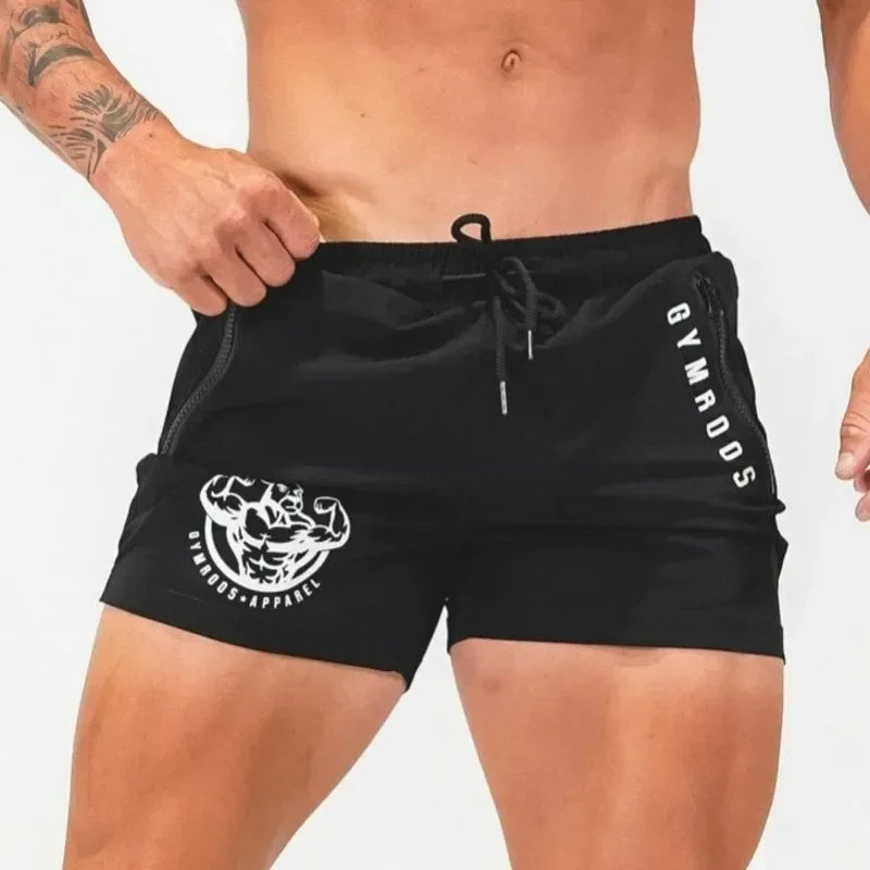 Sports Shorts Men Gym Workout Running Shorts Bodybuilding Joggers Summer Fitness Training Jogging Short Pants Male Beach Pants