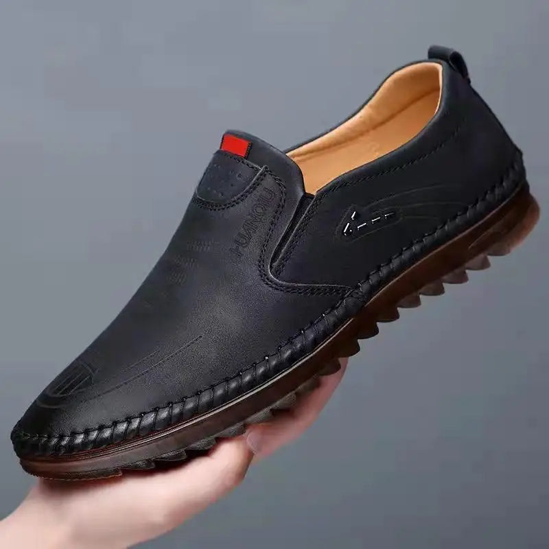 Men Loafers Lightweight Men's Driving Shoes Brand Anti-Slip Comfortable Flat Shoes Designer Rubber Sole Breathable Shoes