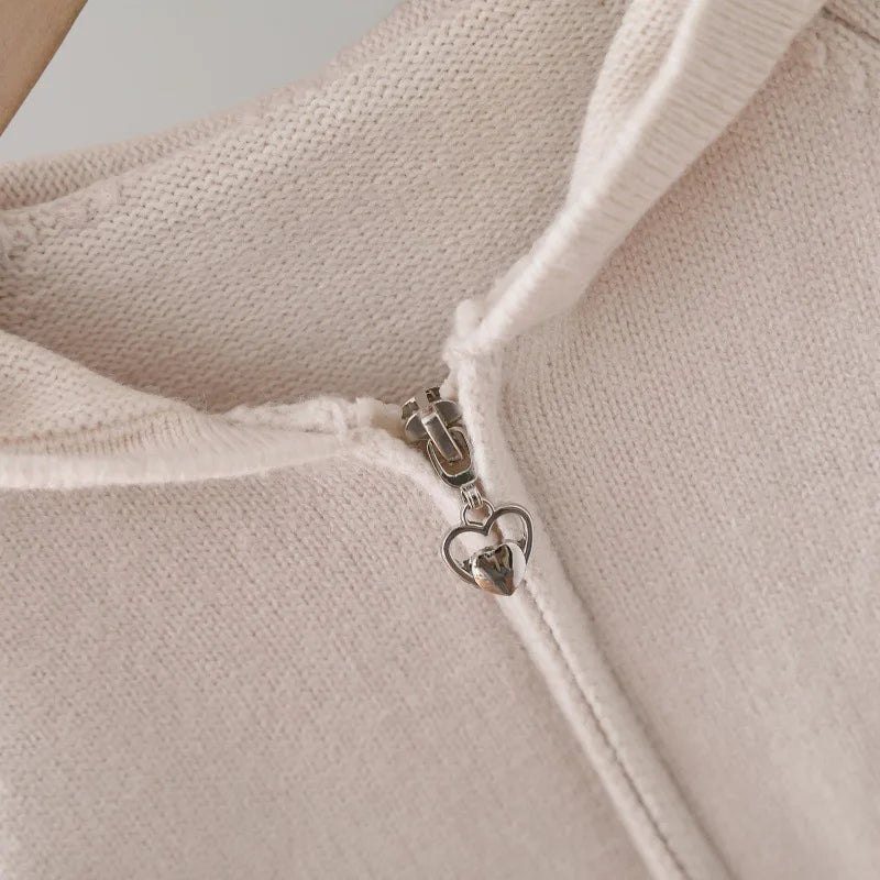 Child Sweater Hat Knitshirt Pants Thick Warm Comfortable Lively Two-Piece Set New Style Girl Casual Sweater Suit 2025