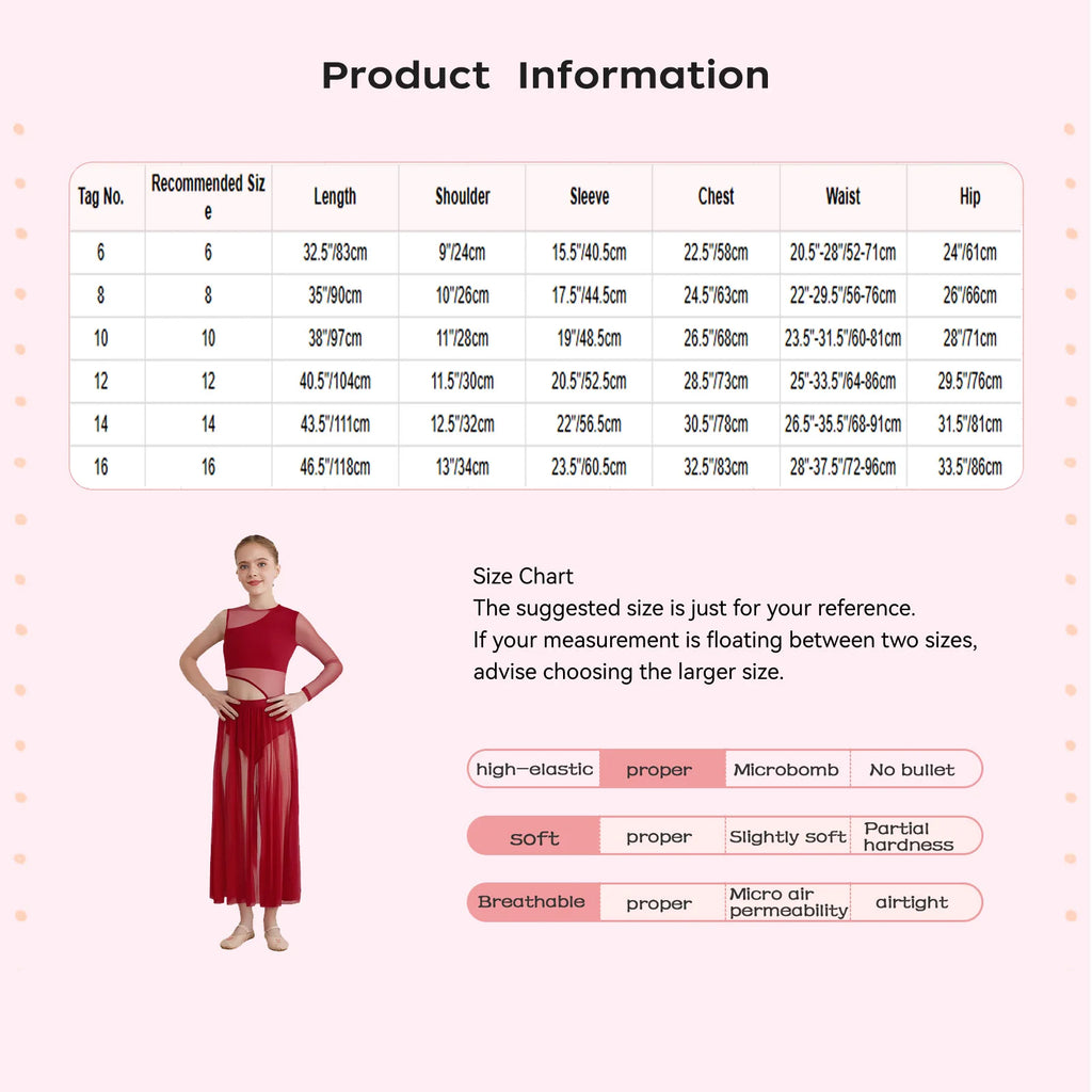 Kids Girls Lyrical Contemporary Dance Dress Patchwork Side Split Mesh Shiny Rhinestones Dresses Competition Performance Costumes