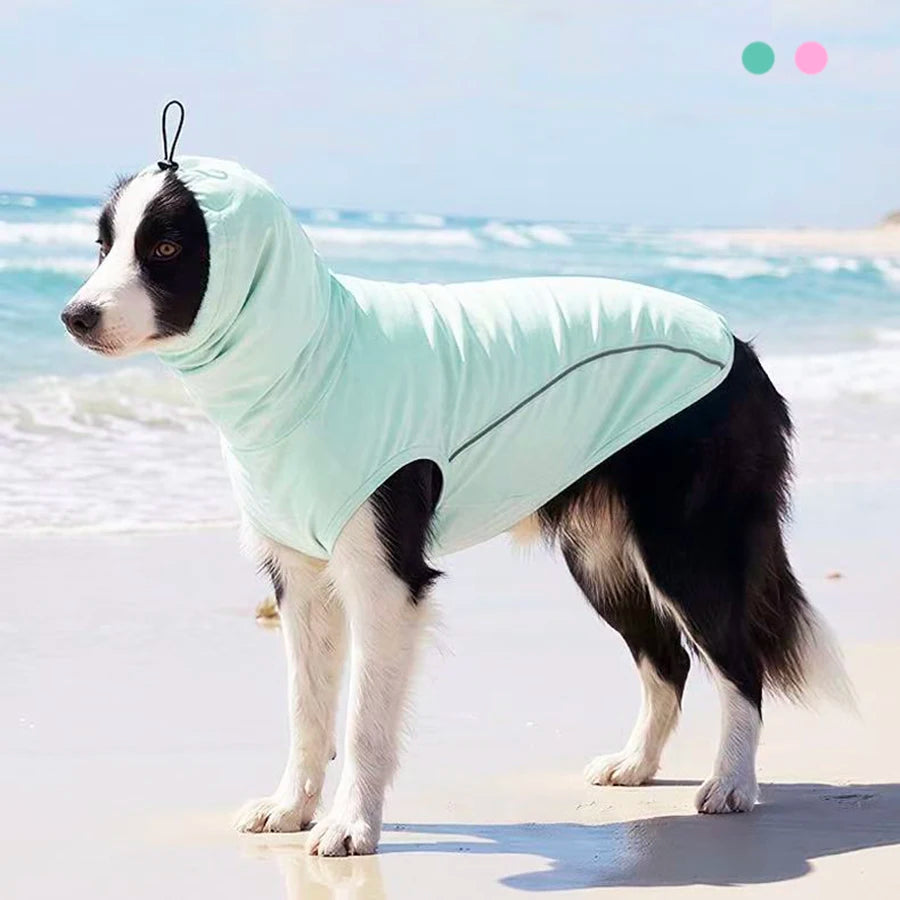 Pet Dog Sun Protective Clothing UV Shirt Cooling Clothes Breathable Pets Outdoor Coatb Dogs Cats Pet Clothing in Summer