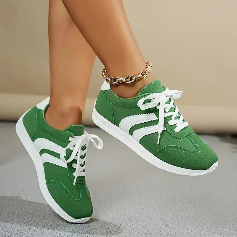 Women Sneakers Spring Lightweight Comfort Vulcanized Flat Shoes for Women 2025 New Fashion Trend Casual Platform Sneakers Female