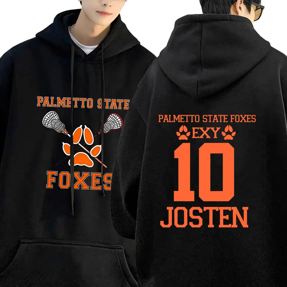 All for The Game The Foxhole Court Palmetto State Foxes JOSTEN Graphic Hoodie Men Women Fashion Casual Fleece Pullover Hoodies