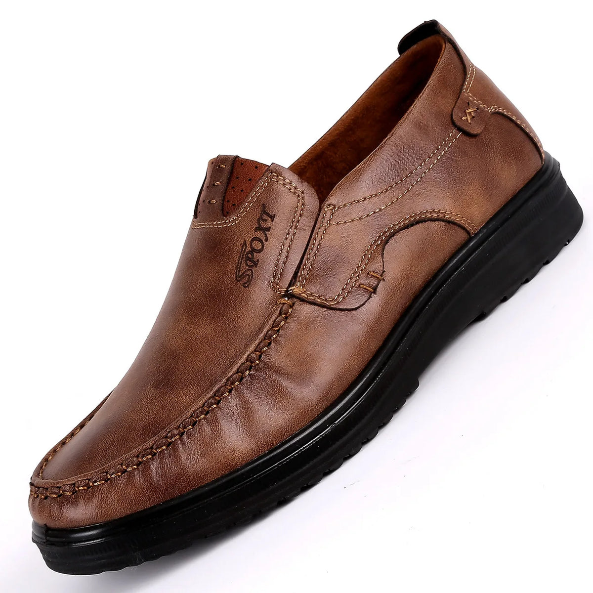 Men's Loafers High Quality Cow Leather Casual Shoes Fashion Handmade Leather Shoes Moccasins Comfort Soft Leather Driving Shoes