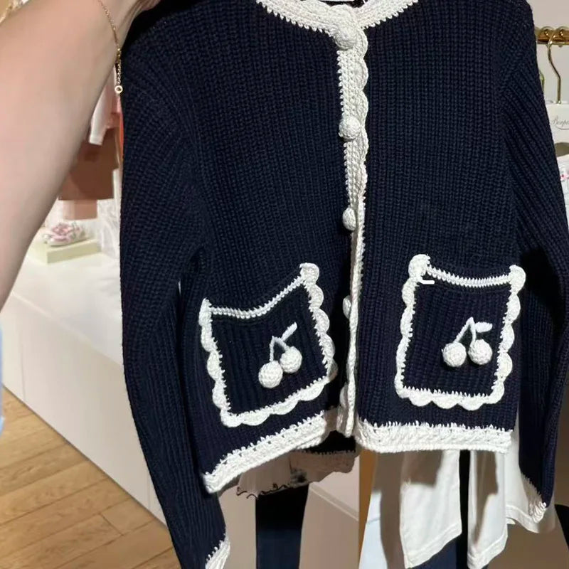 Pre-sale(ship September) 2026 Bp Autumn Winter Kids Sweater Baby Girl Clothes Cotton Wool Sweaters Kids Clothes Size 4-14y