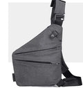 Chest Bags Crossobdy Bags for Men Waterproof Male Multifunction Cross Body Messenger Bag Single Shoulder Grey Fanny Pack Sac