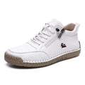Women's Sneakers Handmade Leather Casual Shoes Outdoor Soft Sports Shoes for Men Classic Anti-slip Leather Shoe Zapatos De Mujer