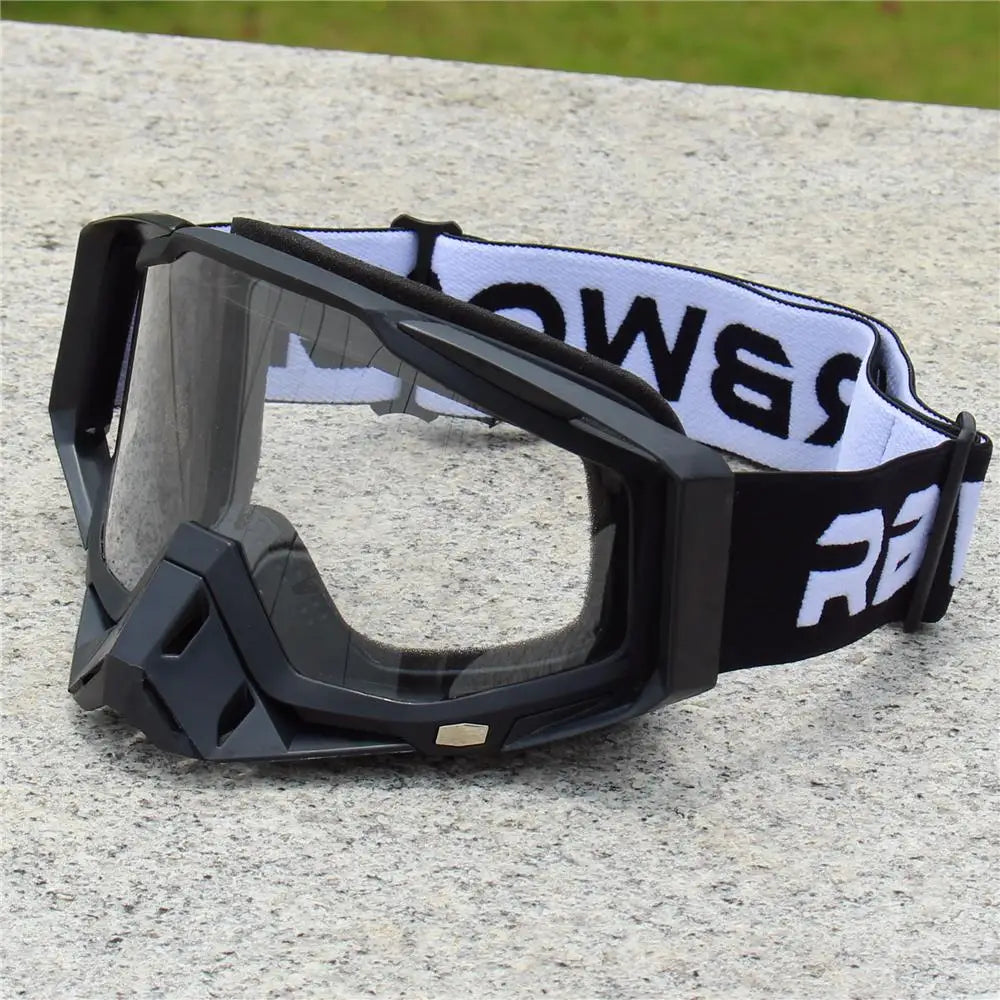 Men's Retro Motorcycle Sunglasses Night Vision Motocross Safety Protective MX Driving Glasses Vintage Helmet Goggles