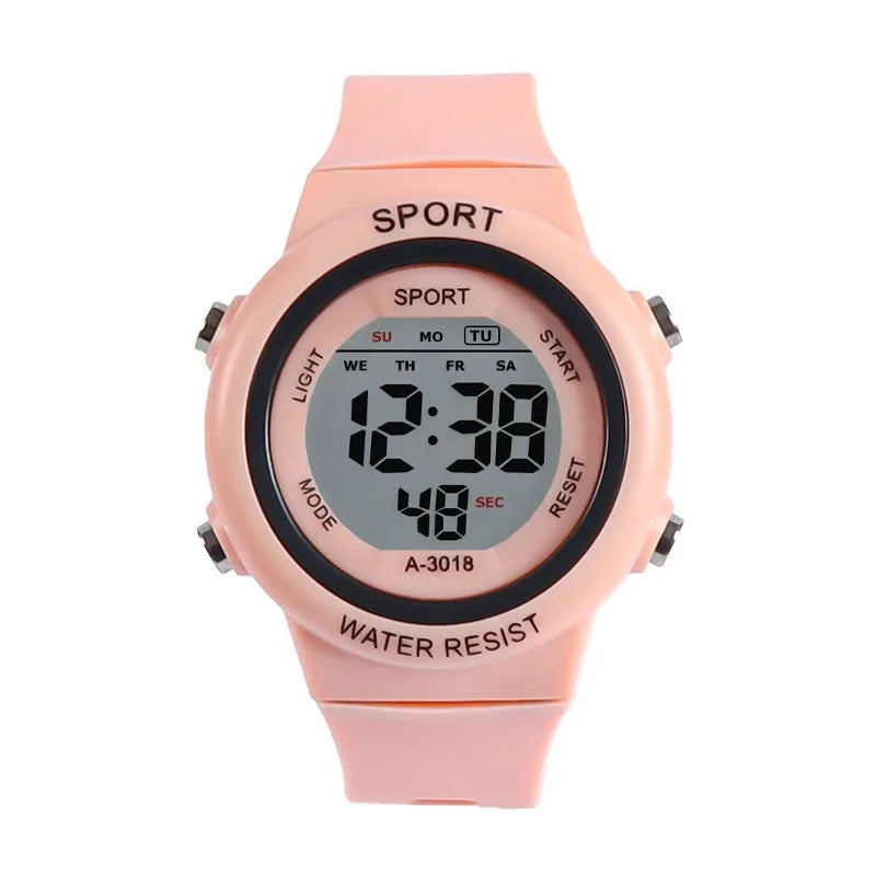 Teenagers' student watches, children's boys' and girls' watches, multifunctional digital electronic watches