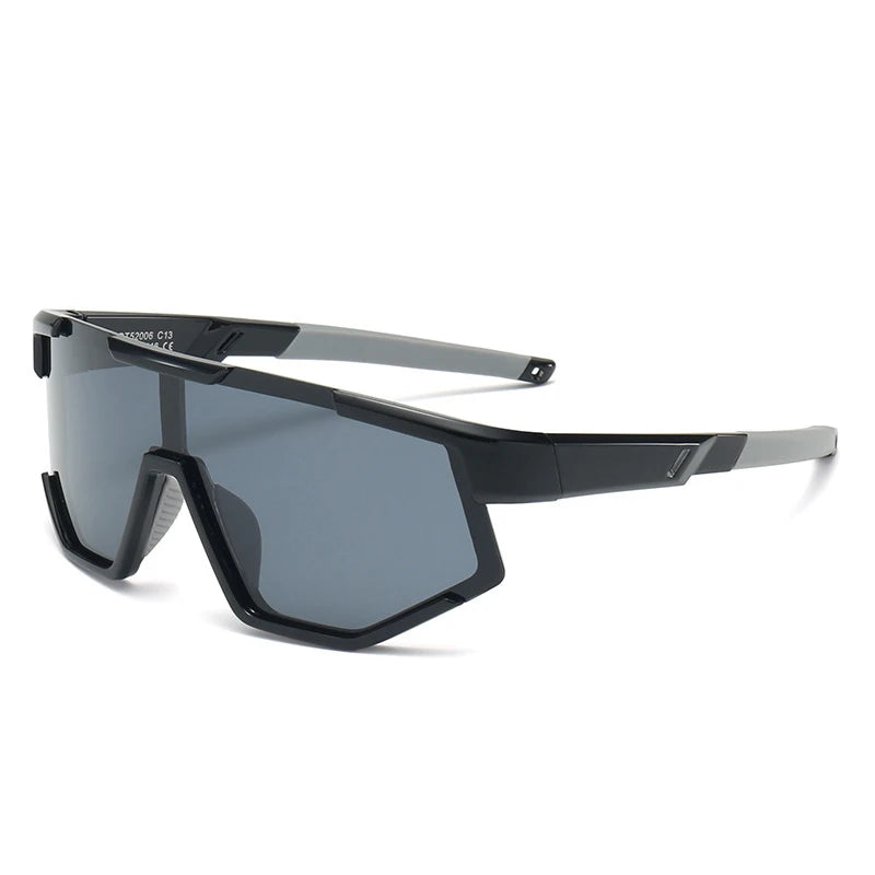 Kids Eco Silicone Sport Sunglasses, UV400 Polarized Wrap Around Sun Goggles for Boys Girls, Lightweight Anti-Impact Eyewear