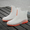 Men's Rain Boots Waterproof Shoes Fishing Husband Galoshes Man Garden Rubber Boot Indoor Kitchen Work Rain Boots Car Wash Boots