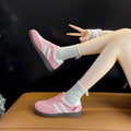 Women Sneakers Pink Casual Ladies Shoes Soft Flat Ladies Trainers Breathable Lightweight Footwear Daily Walking Women's Shoes