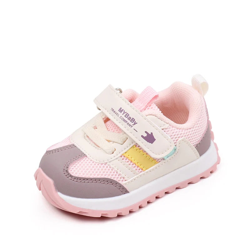 Childern Sports Shoes  Spring and Autumn 0-2 Years Old Baby Girls and Boys Sneakers Non-slip Casual Toddler Shoes First Walkers