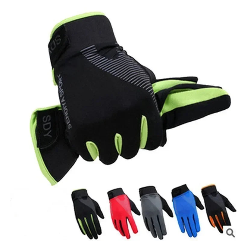 M/L/XL Men Cycling Gloves Full Finger Touch Screen Motorcycle Bicycle Mtb Bike Gloves Gym Training Outdoor Fishing Hand Guantes