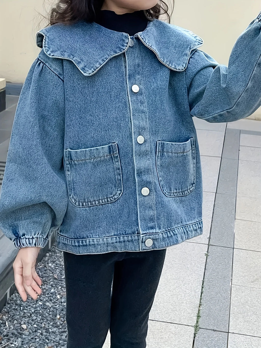 Girls' Outerwear Spring & Fall New Kidsren's Clothing Baby Girl Outerwear Kidsren's Little Girl Tops Autumn and Winter Cardigans F