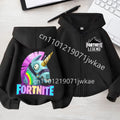 Kids Boys Coat Jackets 2026 Spring Children Clothing New Fortnites Child Zip-up Hoodie Cartoon Anime Hoodies Casual Breathable