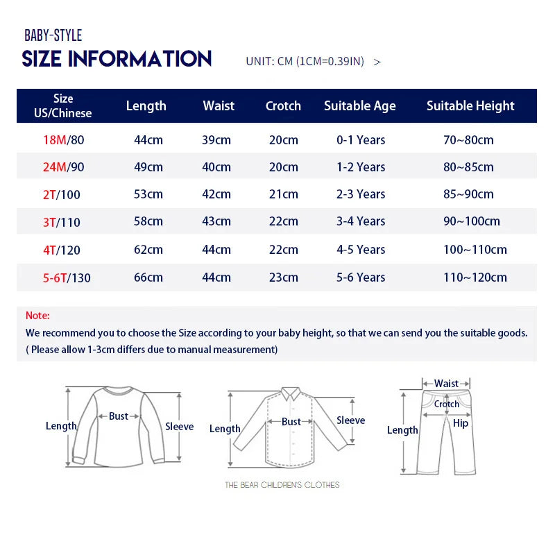 Baby Girls Boys Pants Kids High Waist Cotton Big PP Pant Spring and Autumn Girl Leggings Trousers Children Clothes 0-6 Years