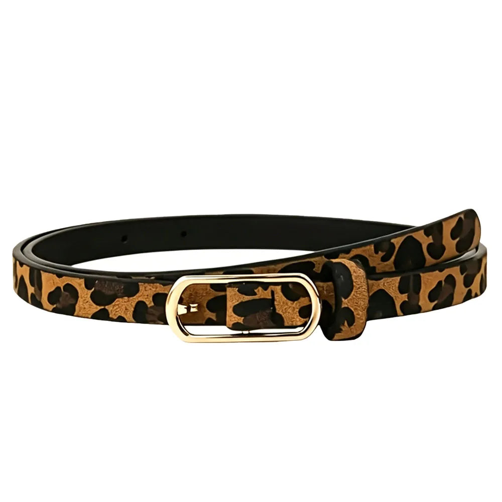 Women's Slim Waist Belt Fashion Versatile Women's Dress Thin Belt Daily Women's Clothing and Accessories Great for Wearing
