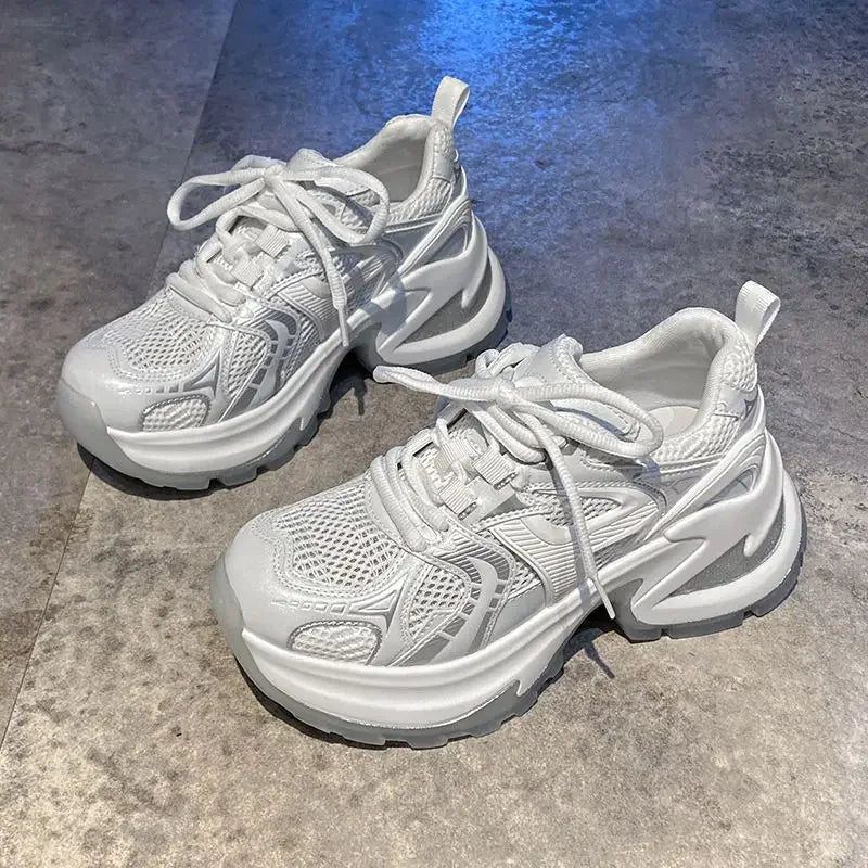 Athletic Woman Footwear New Sneakers Sports Designer Luxury Vulcanized Shoe Trends on Sale Mesh Breathable Shoes for Women