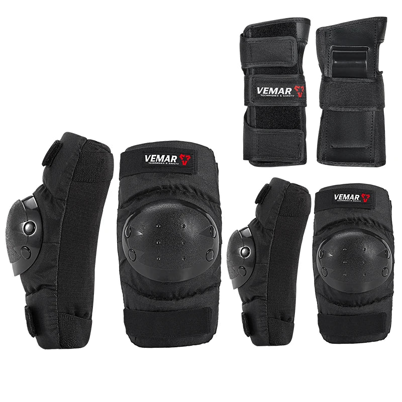 6pcs/Set Kids Roller Skating Riding Protective Gear Children Bicycle Scooter Sports Moto Bike Palm Hand Elbow Pads Knee Brace