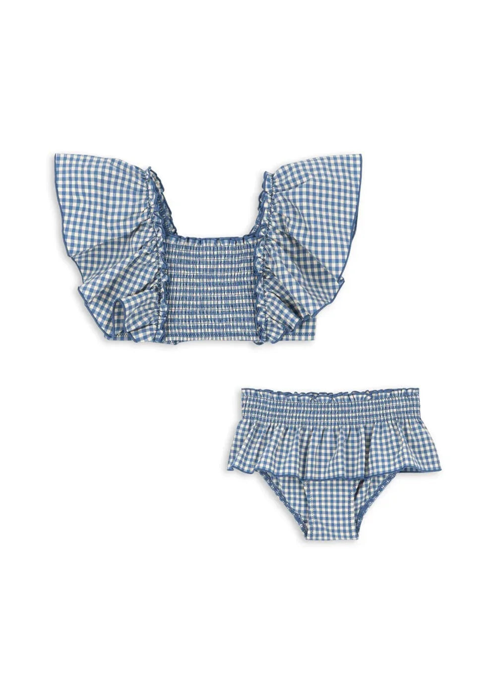 Kids Swimsuit 2026 Summer Swimwear Girls Lace Beach Wear Print Ruffle Princess European Children Bikinis Set Monokini